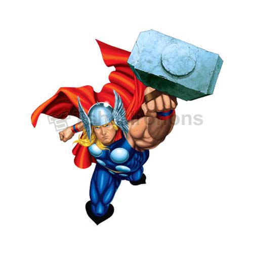 Thor T-shirts Iron On Transfers N4686 - Click Image to Close